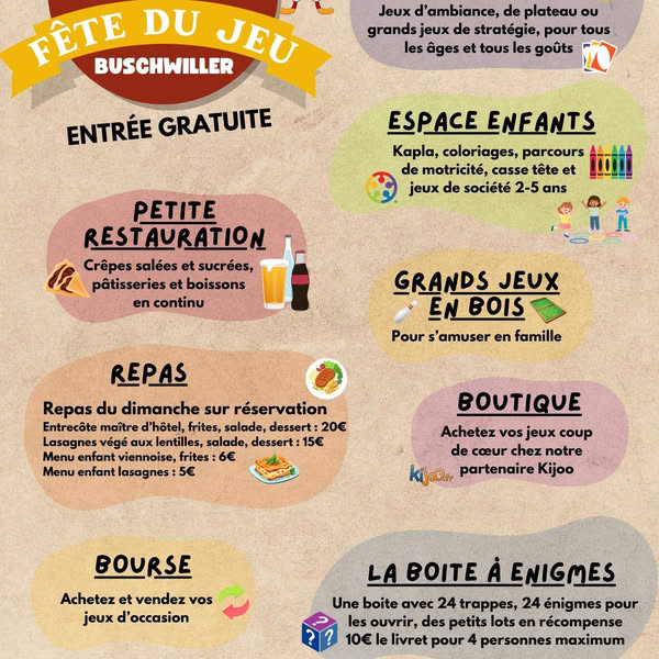 Fête du Jeu à Buschwiller